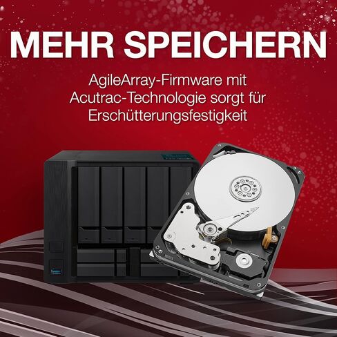 محرك الأقراص الصلبة Seagate IronWolf Pro ST4000NE001 سعة 4 تيرابايت - داخلي 3.5 بوصة - SATA (SATA/600) (متجدد) in Saudi Arabia