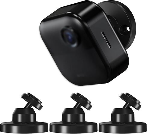 Lucrave Blink Outdoor Camera Mount, 360 Degree Adjustable Wall Mount Bracket, Compatible with Blink 4th and 3rd Gen Outdoor Camera, 3 Pack, Black in Saudi Arabia
