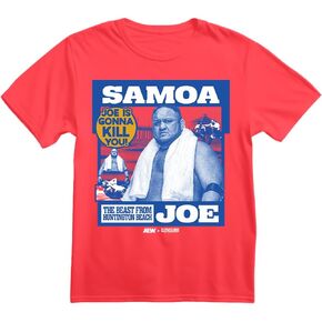 AEW x Clotheslined Samoa Joe - The Beast from Huntington Beach (Amazon Exclusive) T-Shirt in Kuwait