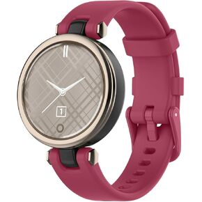 متوافق مع أحزمة Garmin Lily، سيليكون ناعم بعرض 14.2 ملم لساعة Garmin Lily الذكية. in Kuwait