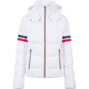 سترة تزلج معزولة من Fera Kate (للنساء)، 102A_CLOUD/NAVY/RED، 10، عادي in Kuwait