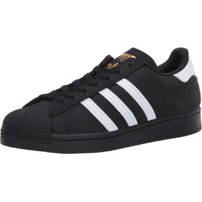 adidas Mens Superstar Adv Skate Sneakers Shoes - Black in Kuwait