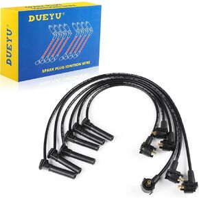 مجموعة أسلاك توصيل الإشعال 8 مللي متر لـ Explorer Ranger B4000 4.0L V6 2001-2005/لفورد رينجر 2001-2011 D-ST-6114 in Kuwait