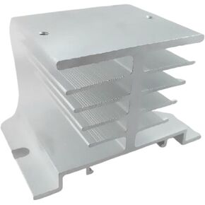 10pcs Heat Sink 80mm x 60mm x 50mm for Solid State Relay SSR white in Saudi Arabia