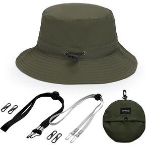 Solid Color Sun Hat for Women Foldable Wide Brim Womens Bucket Hat Water-Repellent Beach Hats for Outdoor Summer in Saudi Arabia