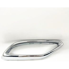 كاتم صوت الأنابيب الخلفية لمرسيدس بنز يسار أو يمين زخرفة الحلق W118 CLA200 CLA220 CLA250 CLA350 A1184920100 A1184920200 (أبيض-يسار ويمين) in Kuwait