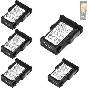 5-Pack 7000Mah BT-000370 Battery Replacement,for Zebra MC93 MC9300 MC9400 MC9401 MC930B MC930P MC93N0-G BT-000370 BT-000371 BTRY-MC93-FRZ-01 BTRY-MC93-STN-01 Barcode Scanner. in Kuwait