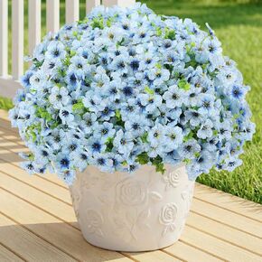 Artificial Flowers for Outdoor,Silk Flowers No Fade Fake Plastic Flowers Faux Plants for Outdoors Outside Front Porch Hanging Planter Window Box Garden Home Decoration,13 Pack(Multi-Colour2) in Saudi Arabia