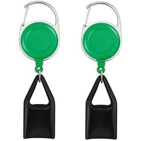 2pcs Retractable Lighter Leash, Lighter Holder Keychain with Clip Retractable Keychain for Fishing Hiking in Kuwait