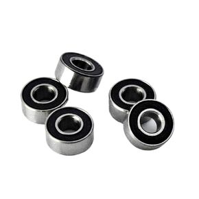 10pcs 683 2RS 3 * 7 * 3 mm Miniature Bearing Chrome Steel 683RS Bore 3mm Small Deep Groove Mini Ball Bearings in Saudi Arabia