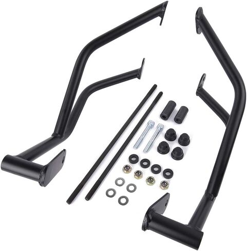 تحطم شريط المحرك الحرس ل GSXR 750 600 2006 2007 2008 2009 2010 GSX-R750 GSX-R600 دراجة نارية الوفير الإطار السقوط حامي الأسود in Kuwait
