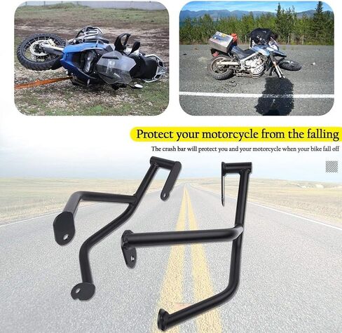 تحطم شريط المحرك الحرس ل GSXR 750 600 2006 2007 2008 2009 2010 GSX-R750 GSX-R600 دراجة نارية الوفير الإطار السقوط حامي الأسود in Kuwait