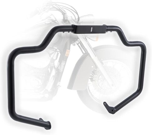 Mustache Crash Bar Engine Guard Highway Bar Compatible with Honda VT1100C Shadow Spirit VT1100C2 Shadow Sabre 2000-2007 (Chrome) in Kuwait