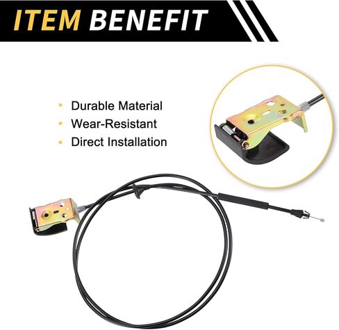 1 Pcs Hood Latch Release Cable for Ford for Ranger 98-11 for Ford Explorer Sport 01-03 Front Hood Release Cable Hood Lock Control Cable No.1L5Z16916AA in Saudi Arabia