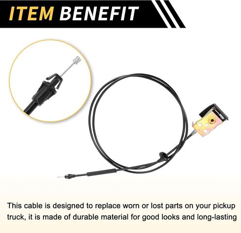 1 Pcs Hood Latch Release Cable for Ford for Ranger 98-11 for Ford Explorer Sport 01-03 Front Hood Release Cable Hood Lock Control Cable No.1L5Z16916AA in Saudi Arabia