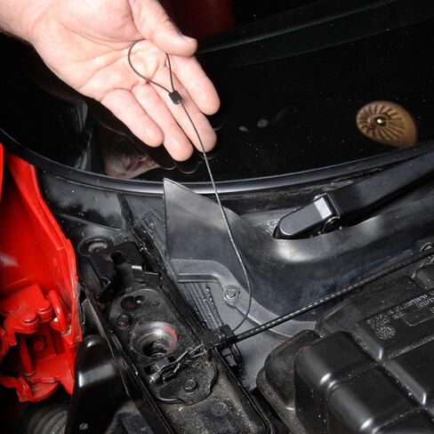 C4 Corvette Hood Emergency Hood Release Cable Kit Fits: All 84 through 96 Corvettes in Saudi Arabia