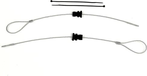 C4 Corvette Hood Emergency Hood Release Cable Kit Fits: All 84 through 96 Corvettes in Saudi Arabia