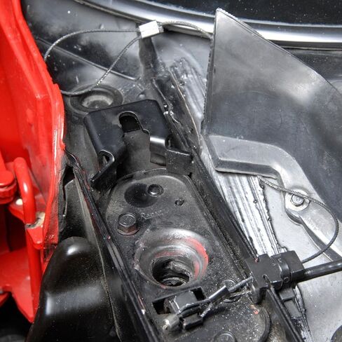 C4 Corvette Hood Emergency Hood Release Cable Kit Fits: All 84 through 96 Corvettes in Saudi Arabia