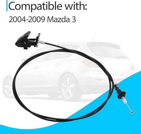 كابل إصدار غطاء محرك السيارة BP4K56720 متوافق مع 2004 2005 2006 2007 2008 2009 Mazda 3 in Saudi Arabia