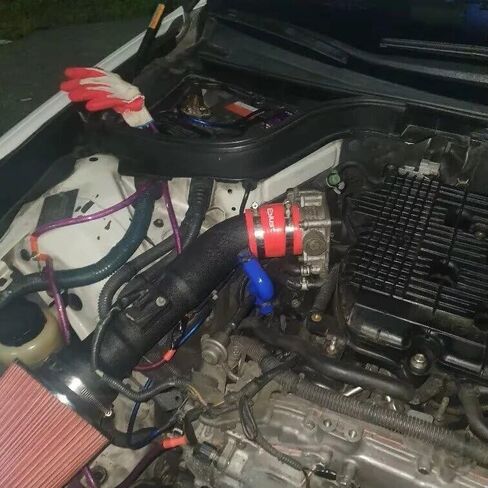 مجموعات مدخل الهواء سيليكون خرطوم الجانب PCV خرطوم الاستراحة مجموعة لنيسان 370z G37 in Kuwait