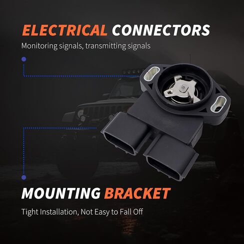 مستشعر موضع الخانق HiSport 5S5194-AA 22620-4P210 متوافق مع Infiniti Nissan Frontier 1999-2004، Pathfinder 1996-2000، Xterra 2000-2004، QX4 1997-2000 V6 3.3L in Saudi Arabia