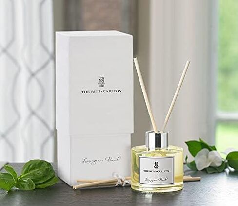 موزع الروائح العطرية من ريتز كارلتون نابولي - روائح عشبة الليمون والريحان - 3 أونصة. in Kuwait