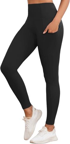 سراويل ضيقة مضغوطة بدون درزات أمامية للنساء للتحكم في البطن، سراويل يوجا ناعمة عالية الخصر in Kuwait