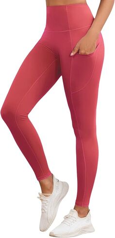 سراويل ضيقة مضغوطة بدون درزات أمامية للنساء للتحكم في البطن، سراويل يوجا ناعمة عالية الخصر in Kuwait