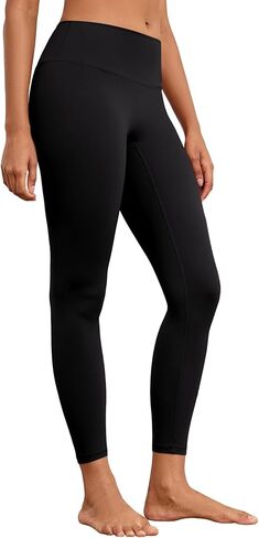 سراويل ضيقة مضغوطة بدون درزات أمامية للنساء للتحكم في البطن، سراويل يوجا ناعمة عالية الخصر in Kuwait