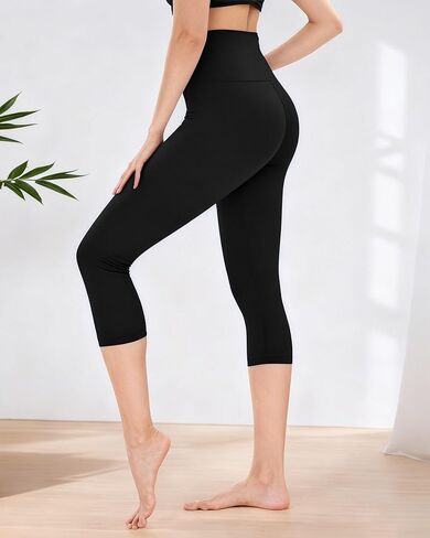 Women's High Waisted Yoga Leggings Stretchy & Slim Fit Workout Pants in Saudi Arabia