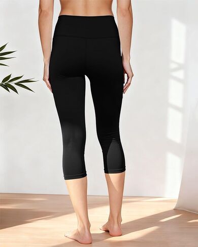 Women's High Waisted Yoga Leggings Stretchy & Slim Fit Workout Pants in Saudi Arabia