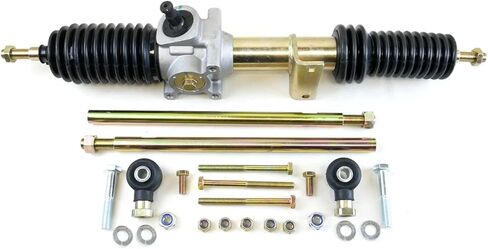 Upgrade Steering Rack and Pinion Assembly 1823712 with Tie Rod Ends Replacement for 2010 2011 Polaris Ranger 800 UTV in Saudi Arabia