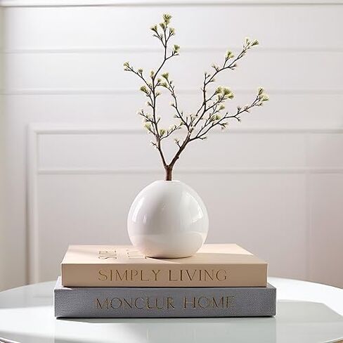 Set of 2 Decorative Books - Linen Storage Box for Coffee Table Faux Decor Boxes, for Bookshelf Fake Books for Decoration, Modern Home Decor-B2506-2PCS in Saudi Arabia