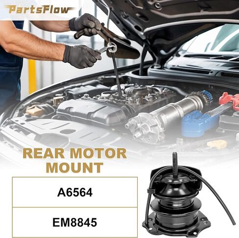 مجموعة PartsFlow من حوامل محرك المحرك 4 قطعة متوافقة مع 1998 1999 2000 2001 2002 Honda Accord 2.3L I4 مجموعة تثبيت ناقل الحركة استبدال A6583 A6564 A6572 A6570 in Saudi Arabia