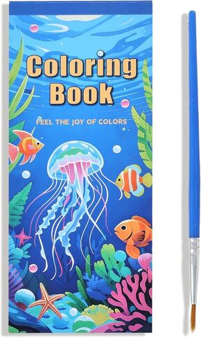 Mini Coloring Book for Women, 35 Pages Forest Dreams Small Coloring Books for Adults to Relax and Relieve Anxiety, Gift for Mother's Day, Birthdays, Christmas, Anniversaries in Saudi Arabia