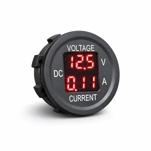 MGI SpeedWare 2-in-1 Voltmeter/Ammeter 12vDC with LED Digital Display (Blue) in Kuwait