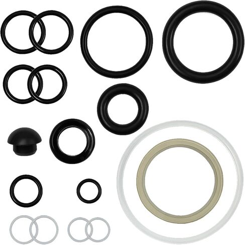 15PCS 3 Ton Floor Jack Seal Repair Kit, Complete Hydraulic Jack Oil Seal & O-Ring Set for Horizontal Jacks, Universal Car Repair Tool for SUV, Truck, and Sedan (Horizontal) in Saudi Arabia