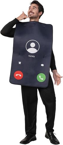 PGOND Retro Mobile Phone Costume Cellular Mobile Smartphone Telephone Cosplay Party Costumes in Saudi Arabia