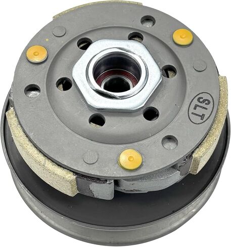 Rear Clutch Driven Pulley Assy with Clutch Bell Compatible with GY6 49cc 50cc 139QMB 139QMA Scooter Moped ATV Go-Kart 4-stroke Engines in Saudi Arabia