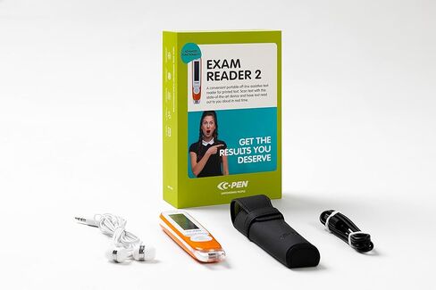 C Pen Text to Speech Exam Reader 2 - جهاز مسح النص إلى كلام OCR للاختبارات والقراءة ومحو الأمية | 10+ لغات | أداة مساعدة لعسر القراءة واختلافات التعلم للاختبارات | ويندوز وماك in Kuwait