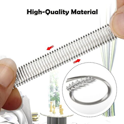 4 Pack Aluminum Alloy Spring Curtain Ties Holdback, Sliver Leaf Carving Curtain Tiebacks, for Drapes Modern Style Curtain Holdback Decor in Kuwait