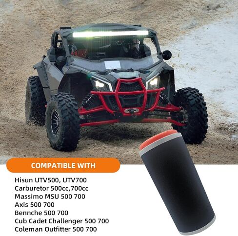 17104-115-0000 Air Filter Fits Hisun UTV 500/700 Massimo MSU 500/700 Axis 500/700 Carburetor 500cc/700cc Bennche 500/700 Cub Cadet 500/700 Coleman 500/700, Replaces 17160-055-0000 P1150001722A0100 in Kuwait