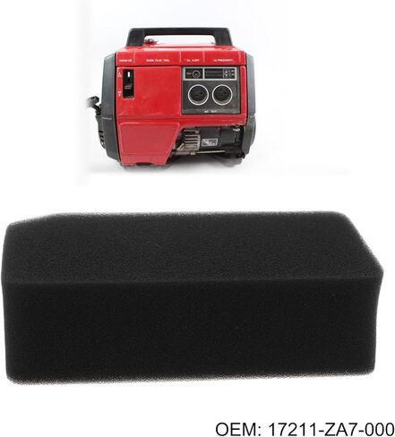 2X عنصر فلتر هواء مولد 17211-ZA7-000 10.5x5.3x3.2 سم متوافق مع هوندا EX800 EX1000 in Kuwait