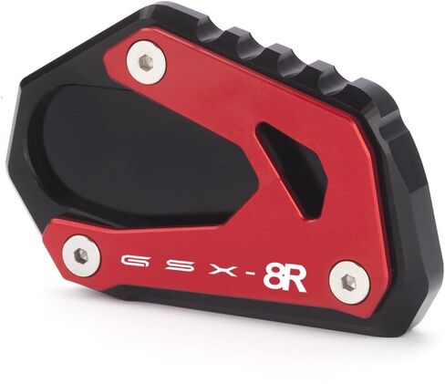 ملحق حامل جانبي للدراجة النارية متوافق مع S.uzuki GSX-8R 2023 2024 2025 | لوحة دعم مسند القدم GSX8R ملحقات GSX 8R (أسود) in Saudi Arabia