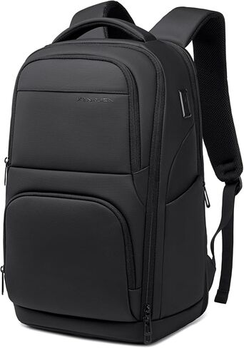 FENRUIEN Expanded Laptop Backpack for Men, TSA-Friendly Travel Backpack with USB Charging Port, Anti-Theft Business Work Pack, Water-Resistant Fits 15.6"Laptop for Weekender in Saudi Arabia
