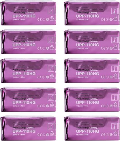 Ultrasound Film/Media UPP-110HG Compatible High Gloss Ultrasound Paper 10 Rolls in Saudi Arabia
