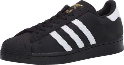 adidas Mens Superstar Adv Skate Sneakers Shoes - Black in Kuwait