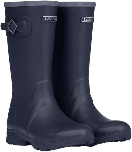LeMieux Young Rider Ultra Stride Wellies - Neoprene Lining - Cushioned Insole - Waterproof in Saudi Arabia
