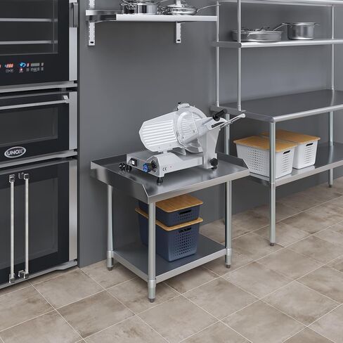 AmGood 24" x 30" Stainless Steel Equipment Stand | Height: 24" | Commercial Heavy Duty Grill Table in Saudi Arabia