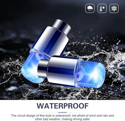 6 قطع من أغطية جذع صمام الإطارات LED، أغطية جذعية صمام الإطارات تضيء، ملحقات تزيين عجلة فانوس فلاش، للسيارة والدراجة النارية وسيارات الدفع الرباعي والدراجة (الضوء الأزرق) in Saudi Arabia